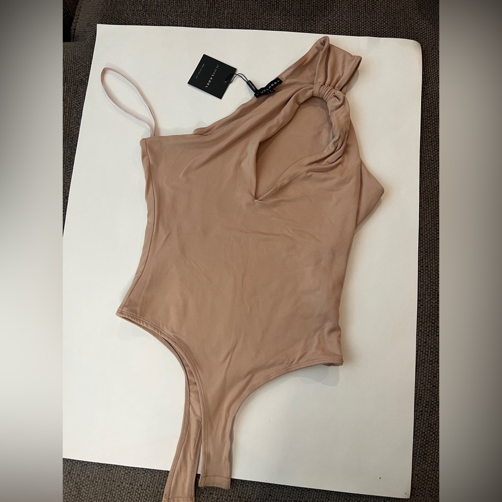 BNWT JLUXLABEL Frappe Priscilla Keyhole Bodysuit L